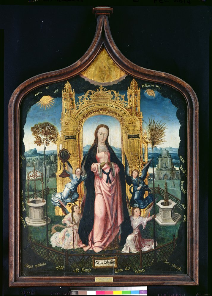 La Virgen de las Letanías o, La Inmaculada Concepción de Jean the Elder Bellegambe