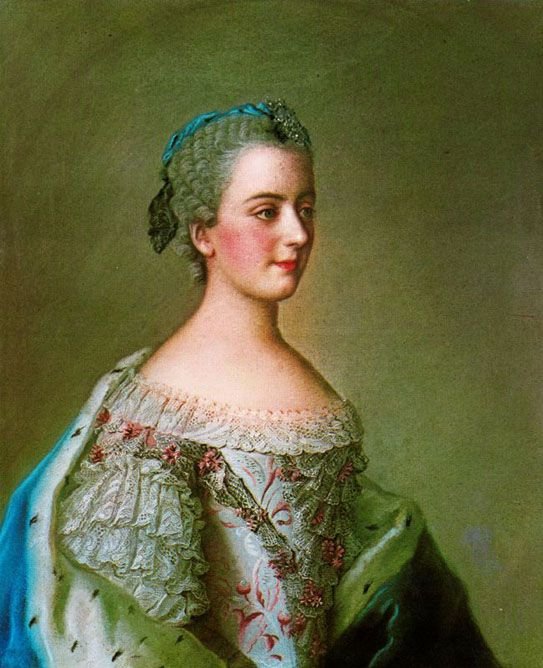 Retrato de Isabel de Parma de Jean-Étienne Liotard