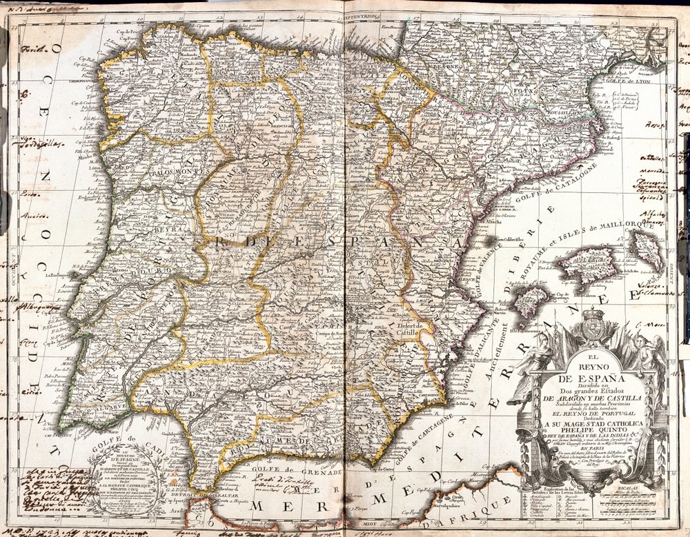 España, Portugal de Jean-Baptiste Nolin