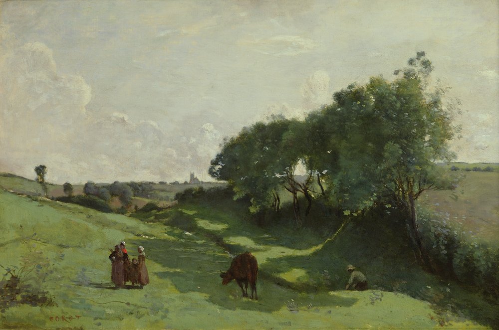 El pequeño valle de Jean-Baptiste-Camille Corot