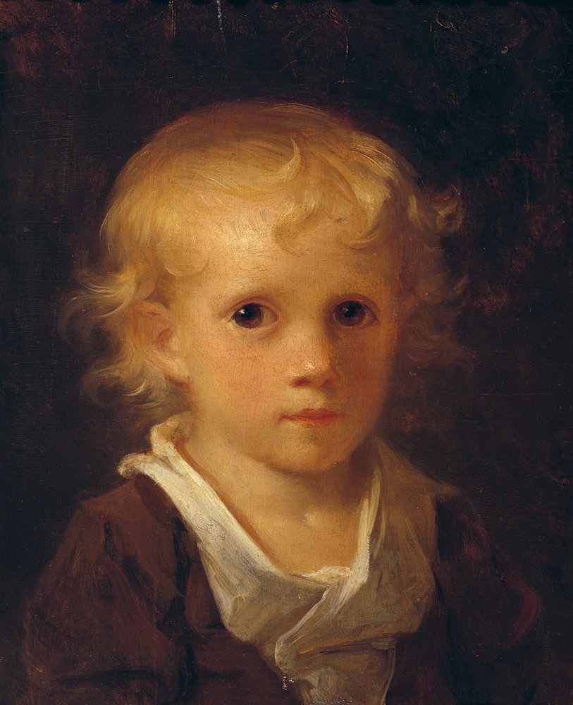 Retrato de un niño de Jean-Honore Fragonard