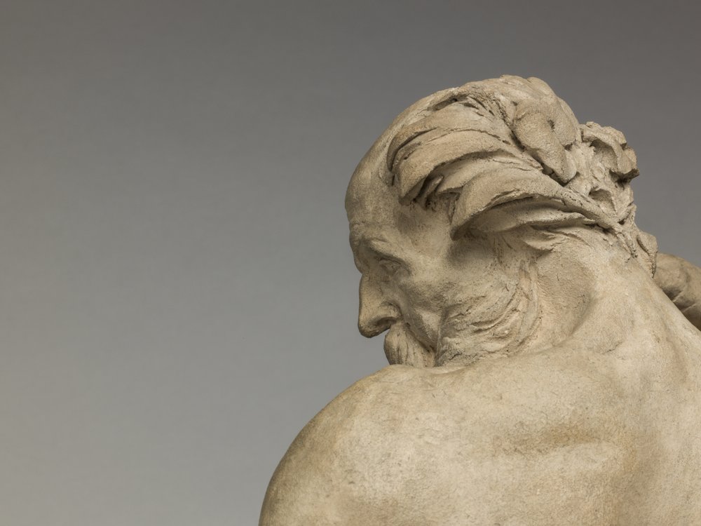 Dios del río, 1755 de Jean-Jacques Caffieri