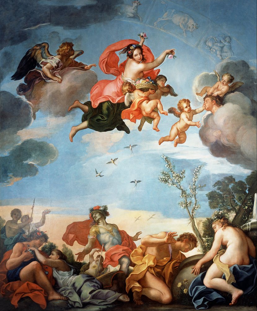 Alegoría de la primavera de Jerzy Siemiginowski-Eleuter