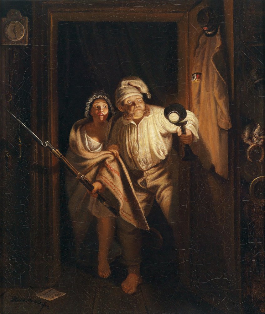 El descanso nocturno interrumpido de Johann Peter Hasenclever