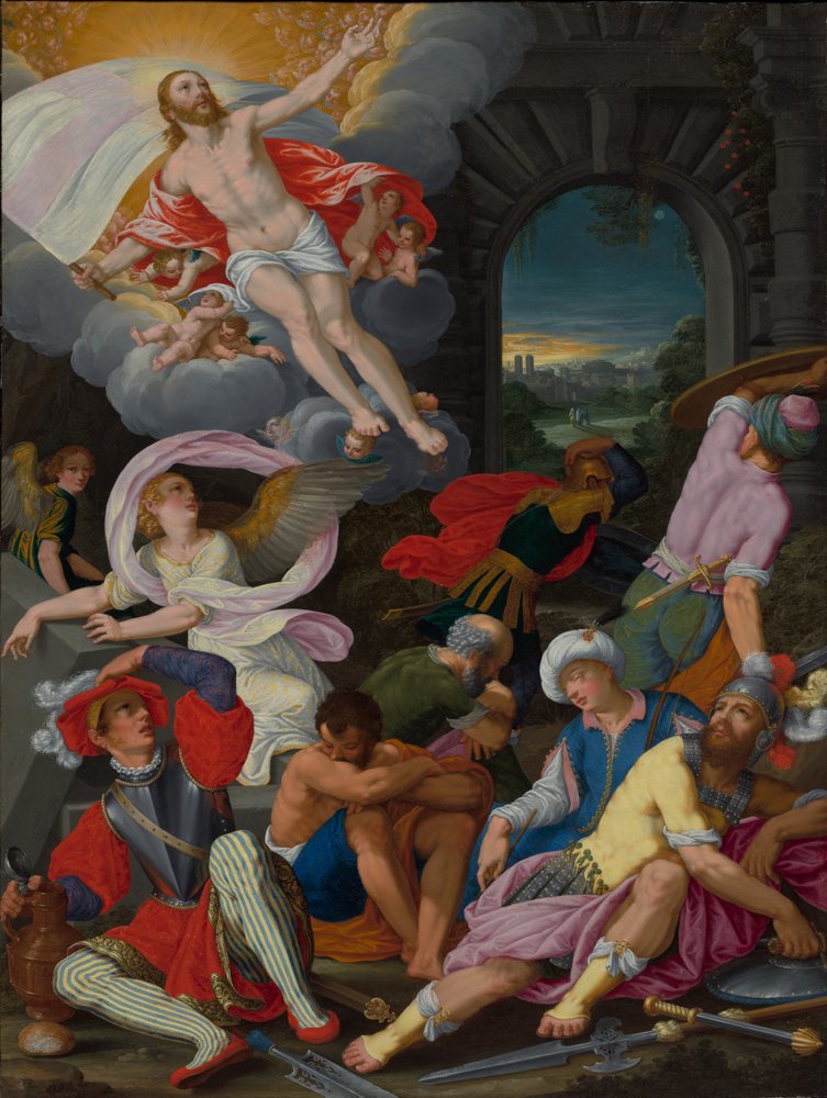 La resurrección de Cristo de Johann König