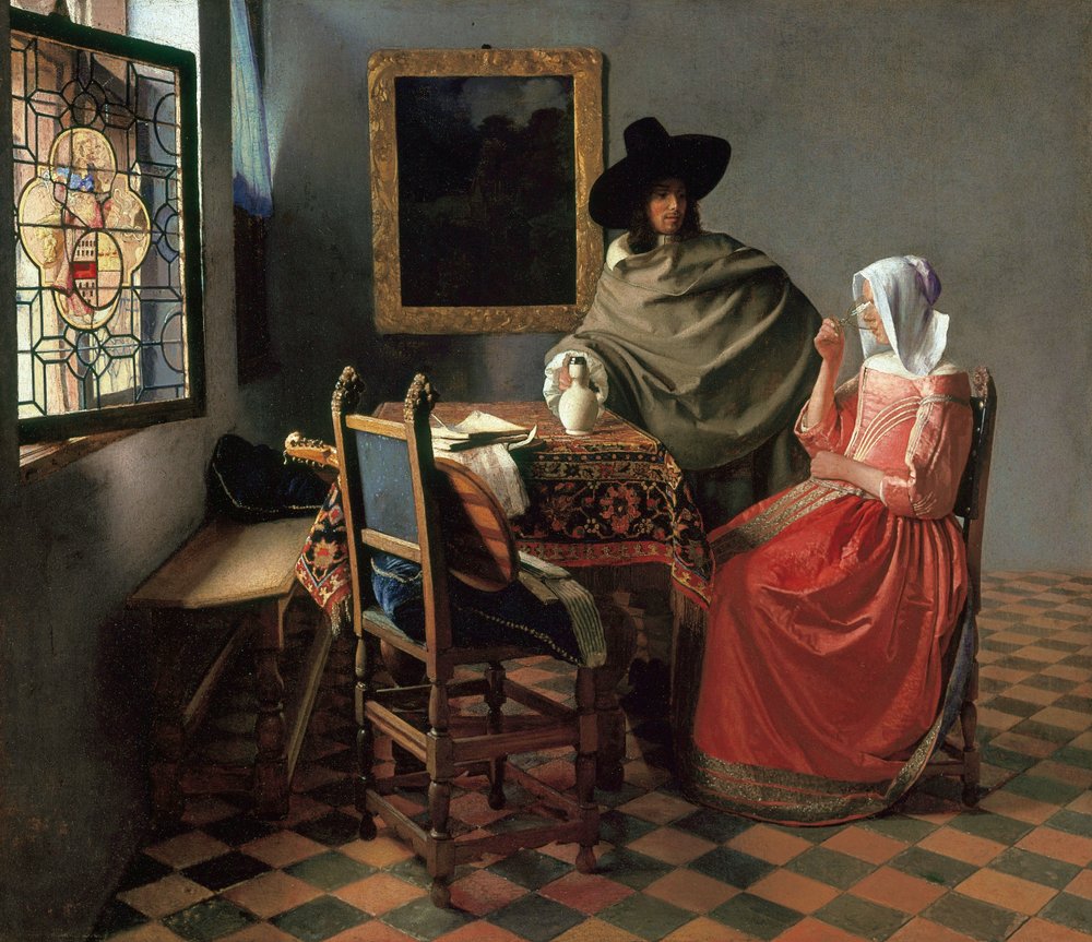 La copa de vino de Johannes Vermeer