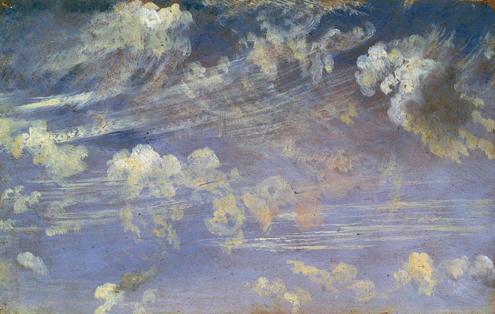 Estudio de nubes cirros de John Constable