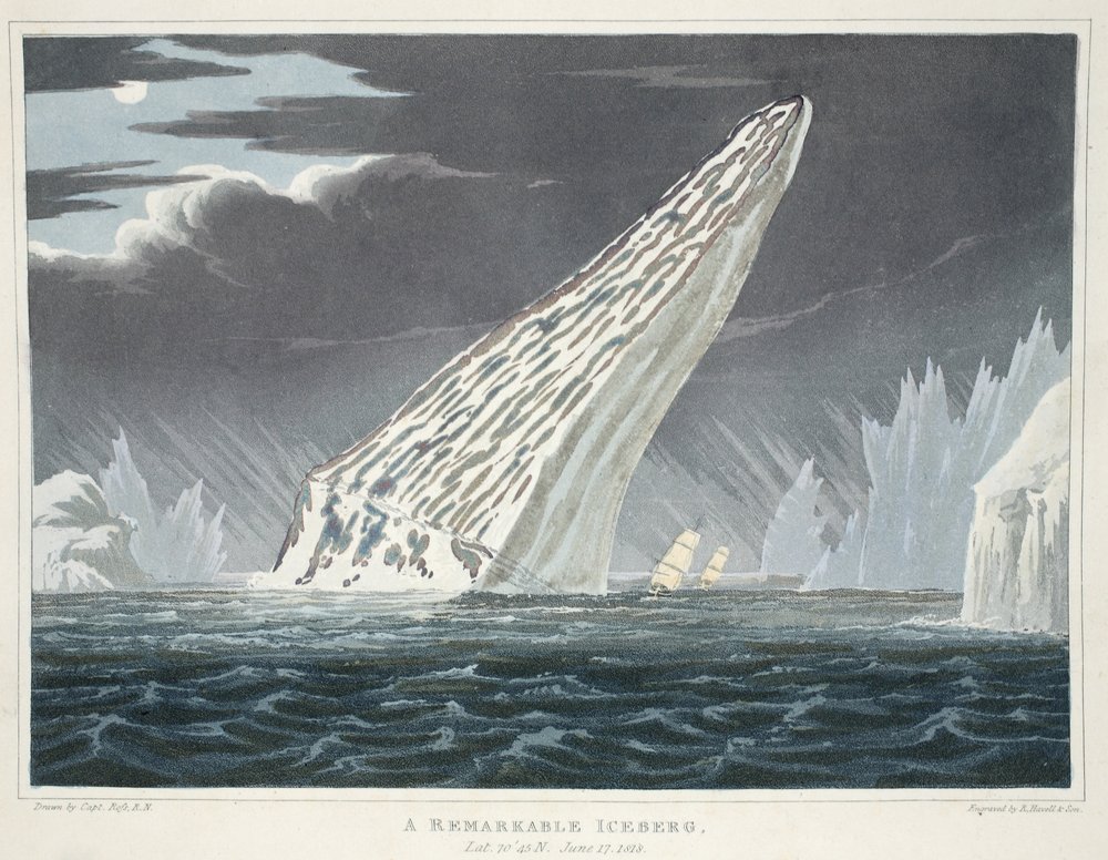 Un iceberg notable, ilustración de 