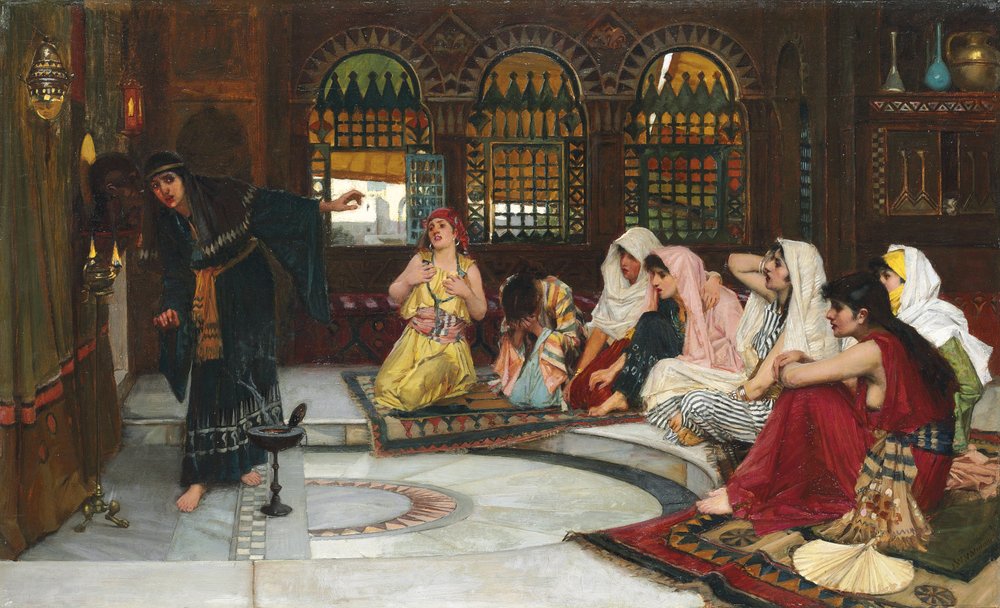 Consulta del oráculo de John William Waterhouse