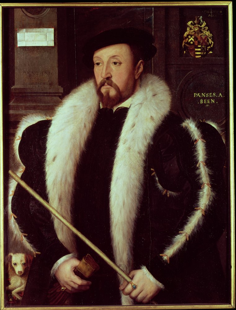 Thomas Wentworth, 1er Barón Wentworth de Nettlestead, 1549 (panel) de John Bettes the Younger