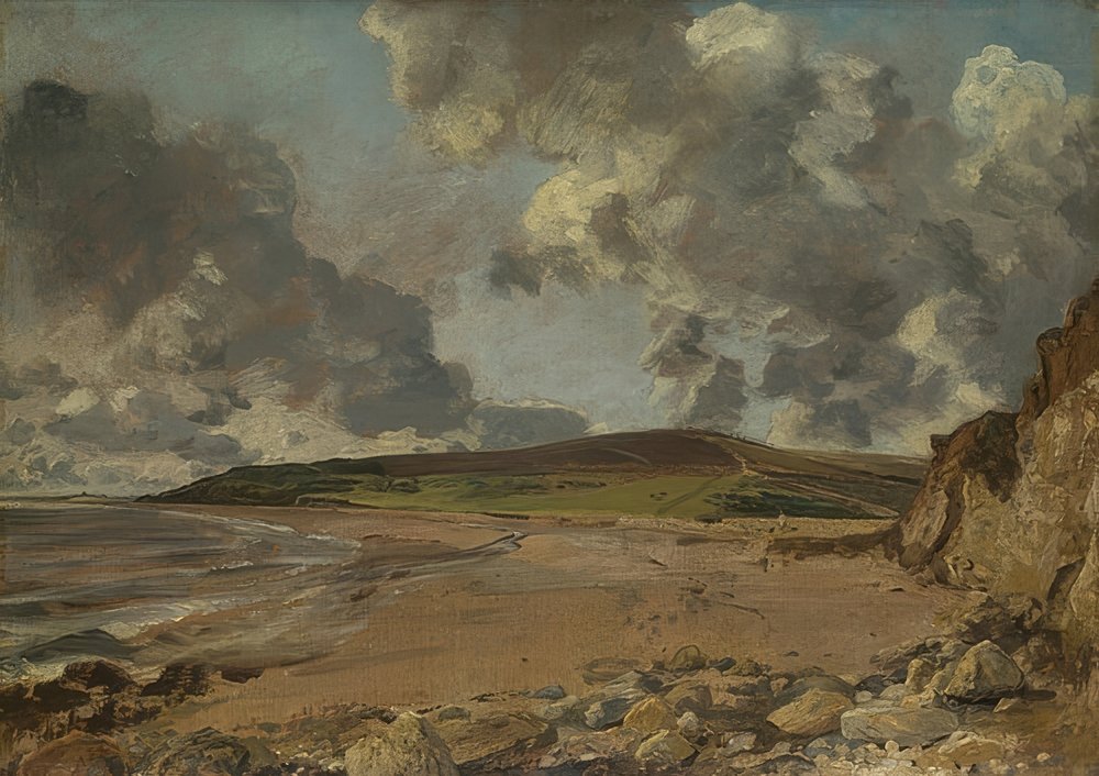 Bahía de Weymouth: Bowleaze Cove y Jordon Hill. 1816-17 de John Constable