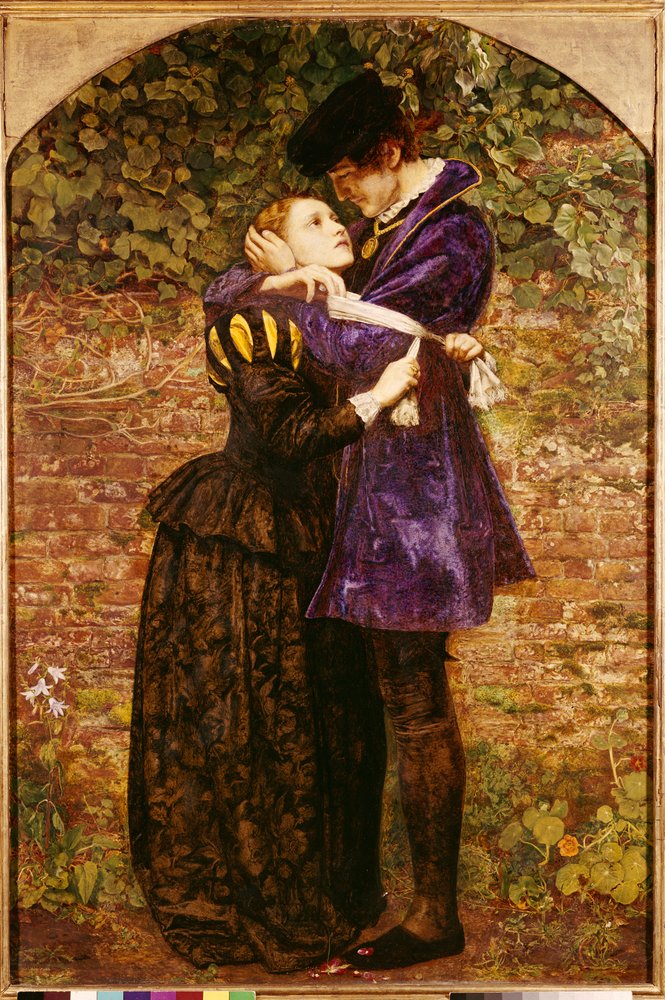 El hugonote, 1852 de John Everett Millais