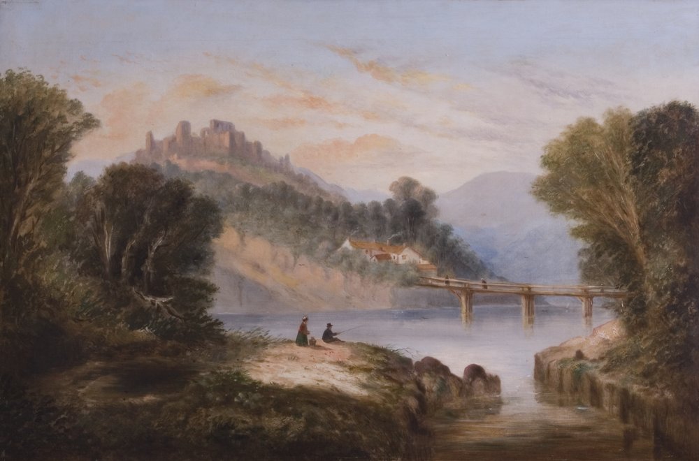 Castillo de Dunluce, Antrim, c.1860 de John Faulkner