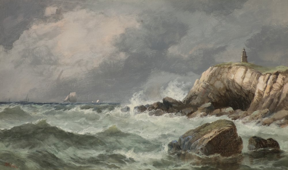 The Mumbles, Swansea Bay de John James Wilson