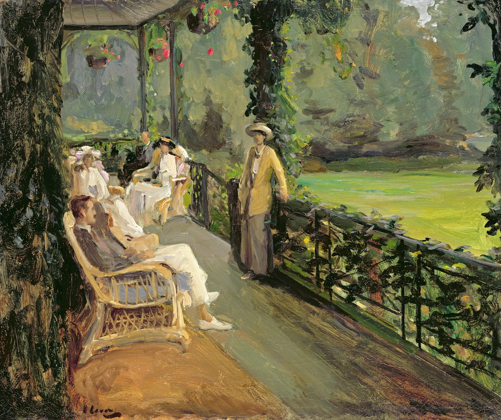 La Veranda, 1912 de John Lavery