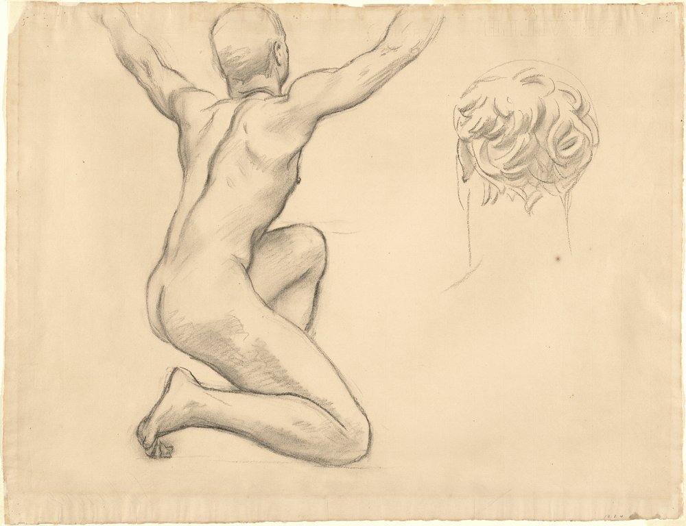 Estudios para La Revelación de la Verdad, 1922-1925 de John Singer Sargent