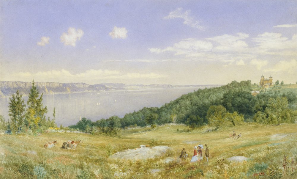 Los Palisades, ca. 1870 de John William Hill