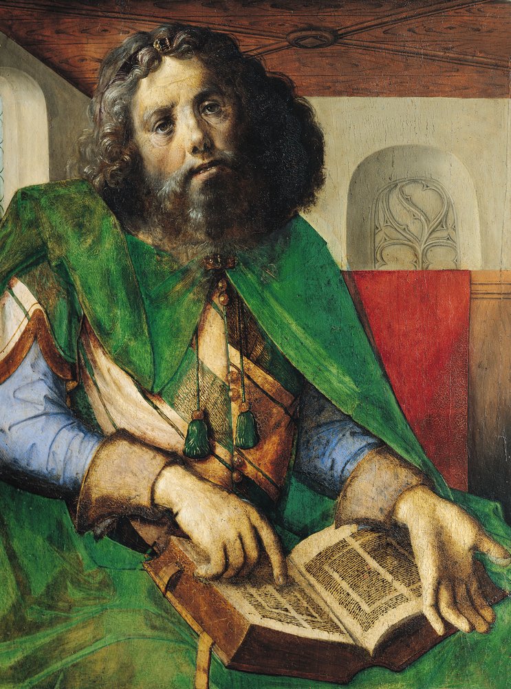 Retrato de Platón (429-347 a.C.) c.1475 de Joos van Gent