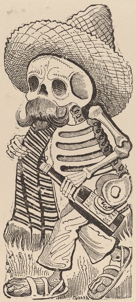 Calavera Maderista de José Guadalupe Posada