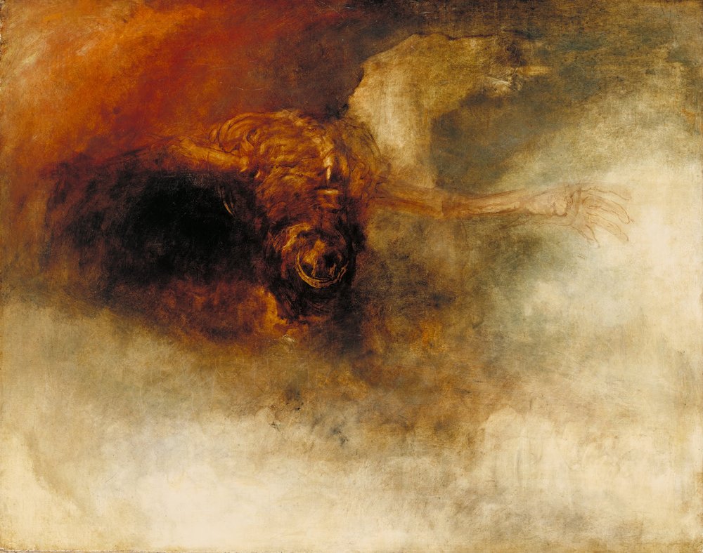 La muerte en un caballo pálido de Joseph Mallord William Turner