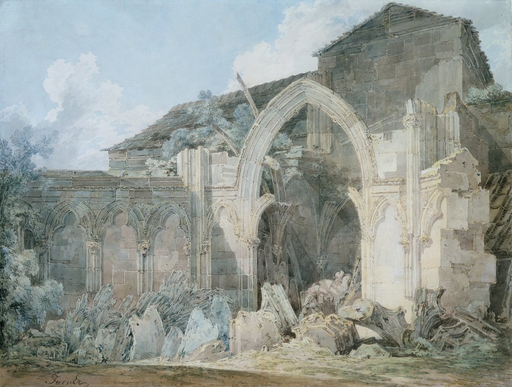 Abadía de Glastonbury de Joseph Mallord William Turner