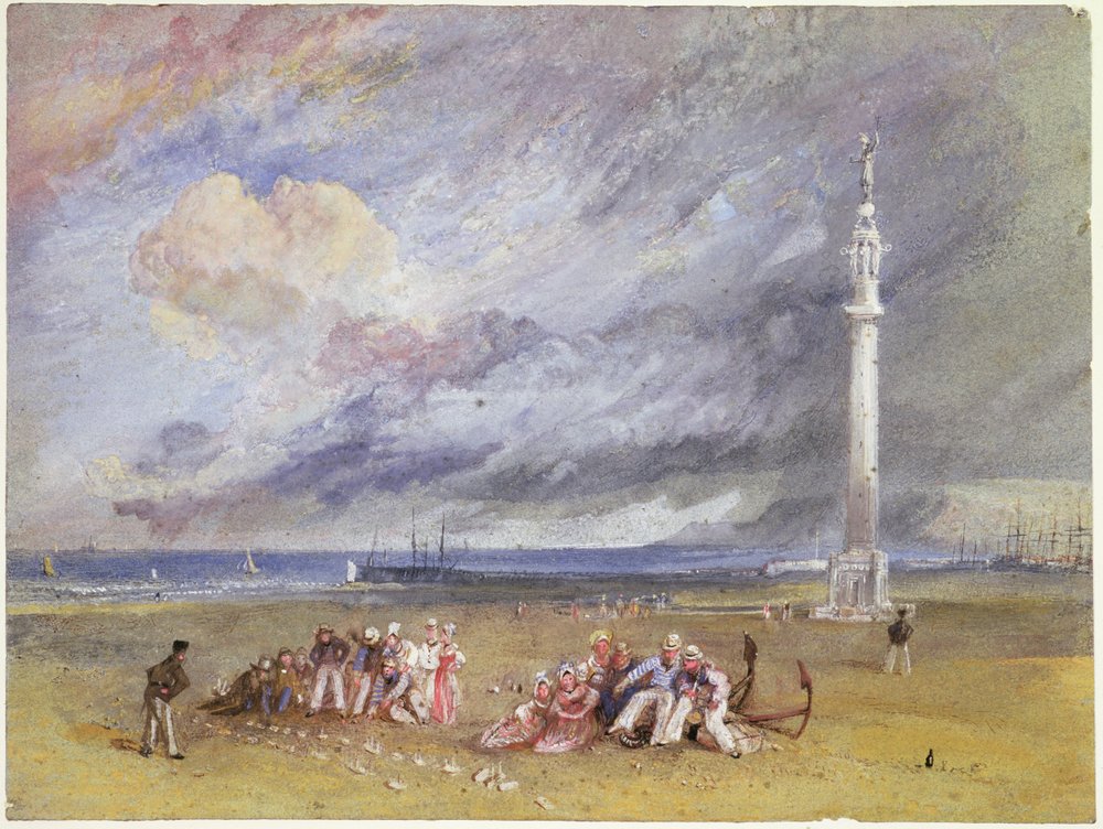 Arenas de Yarmouth, c.1824-30 de Joseph Mallord William Turner