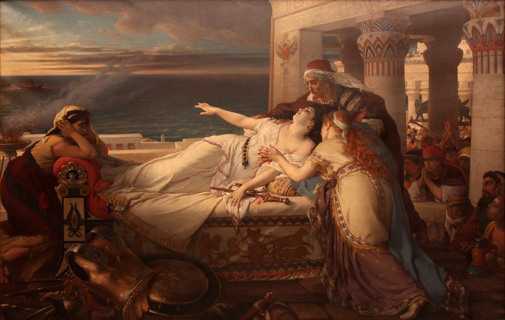 La muerte de Dido de Joseph Stallaert
