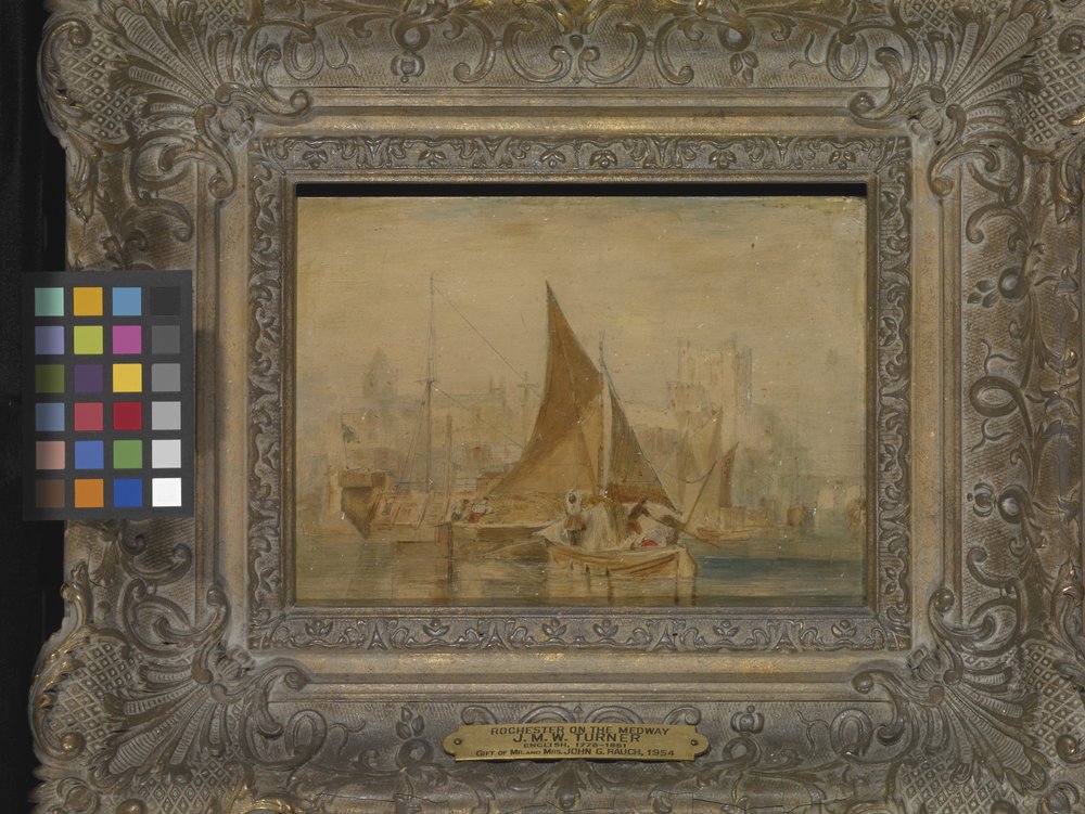 Rochester On The Medway (óleo sobre lienzo) de Joseph Mallord William Turner