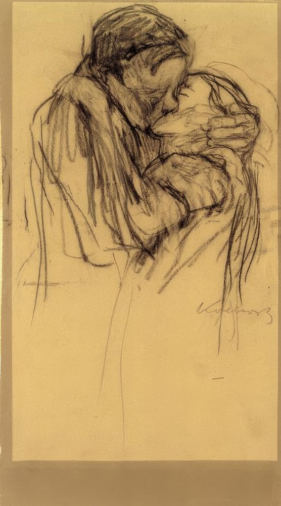 El beso de Käthe Kollwitz