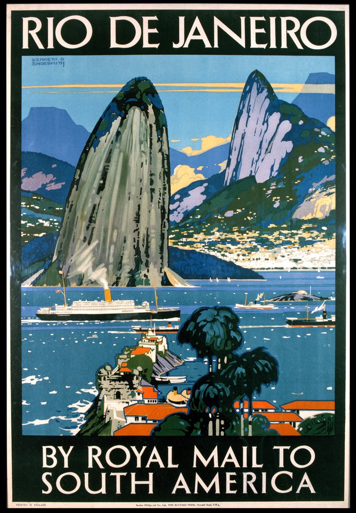 Póster publicitario de Río de Janeiro