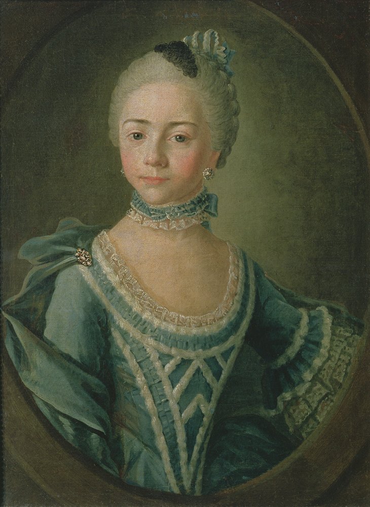 Retrato de la condesa Sophie Matiuskina de Kirill Inanovich Golovachevsky