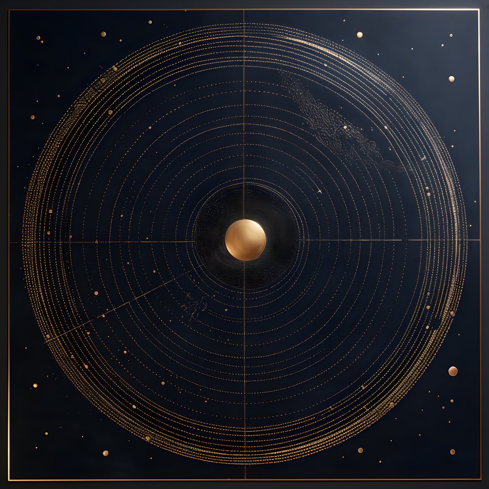 astronomía minimalista 1 de Kurt Heppke