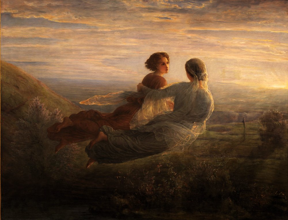 Poema del Alma - El Vuelo del Alma de Louis Janmot