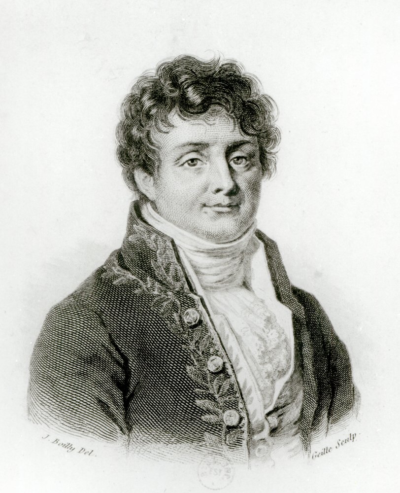Retrato de Joseph Fourier (1768-1830) de Louis Leopold Boilly