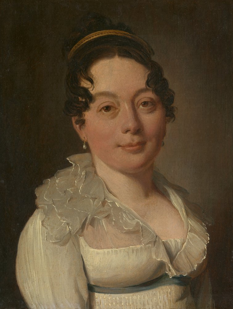 Retrato de una mujer de Louis Leopold Boilly