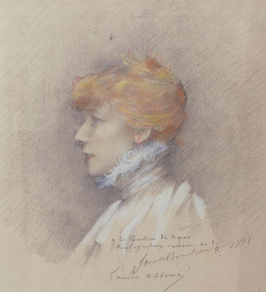 Sarah Bernhardt (1844-1923) 1891 de Louise Abbéma