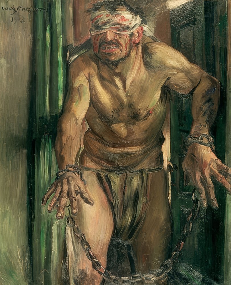 Sansón cegado. 1912 de Lovis Corinth