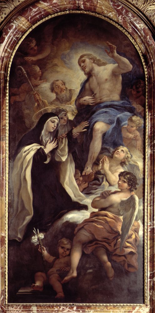 Santa María Magdalena de Pazzi (1566-1607) de Luca Giordano