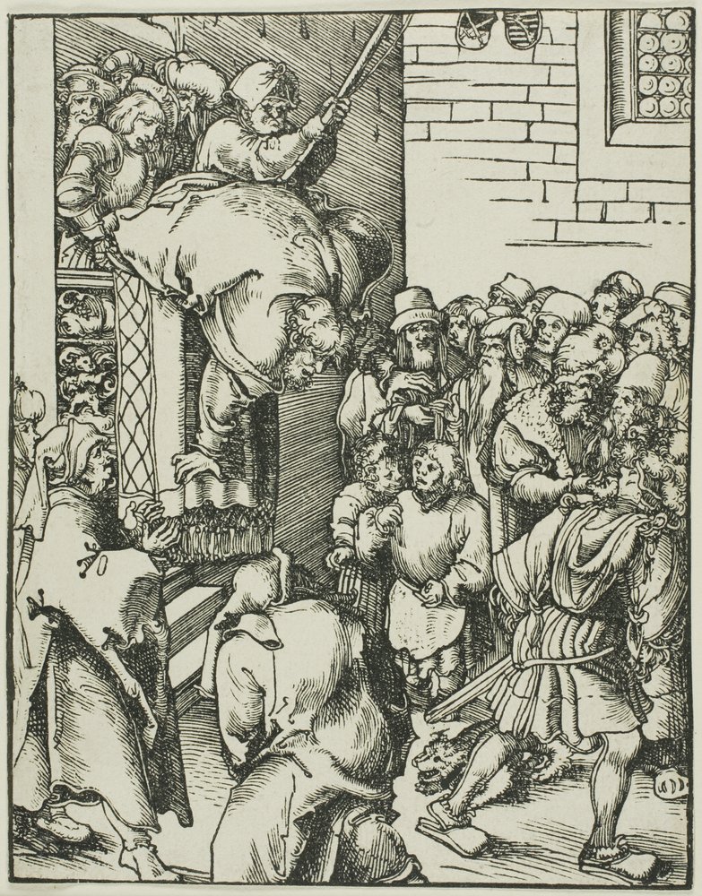 Santiago el Menor, El martirio de los Apóstoles de Lucas Cranach the Elder