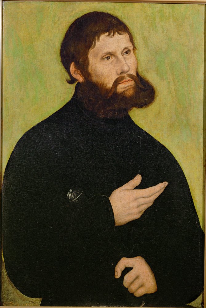 Martín Lutero de Lucas the Elder Cranach