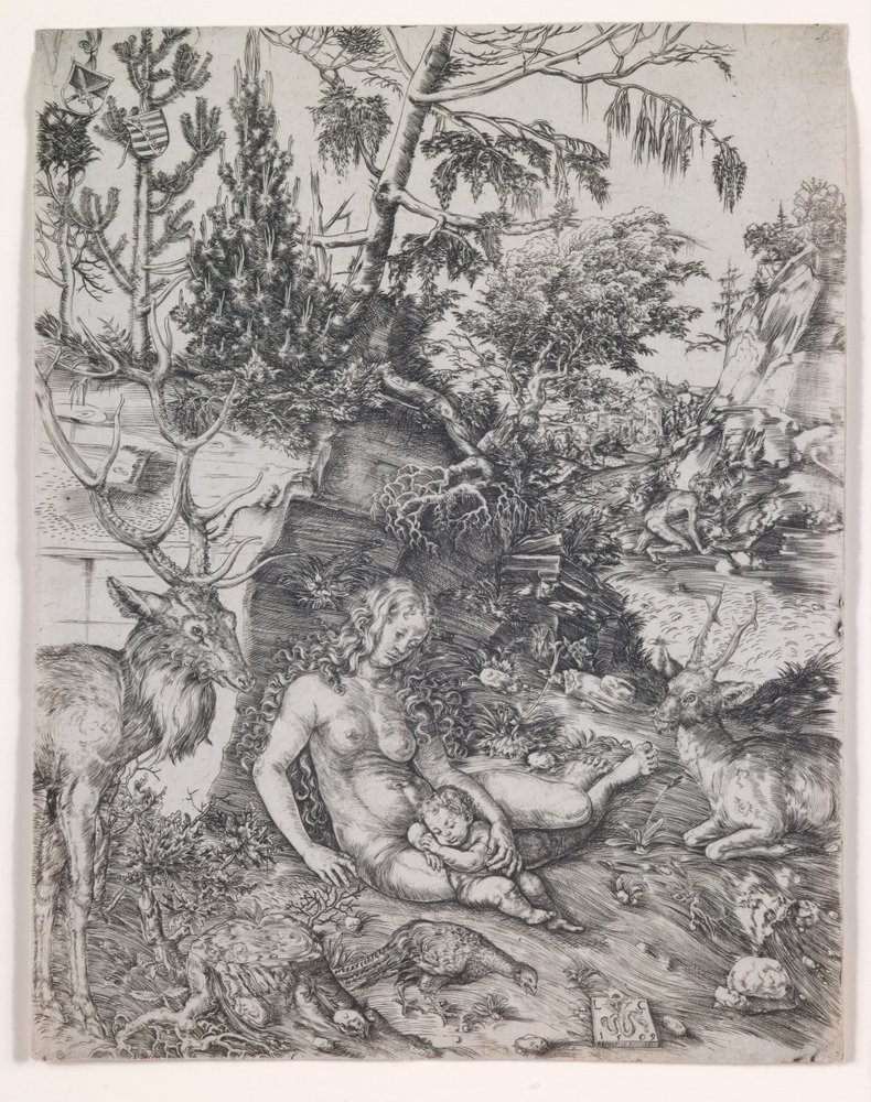 La penitencia de San Juan Crisóstomo de Lucas the Elder Cranach
