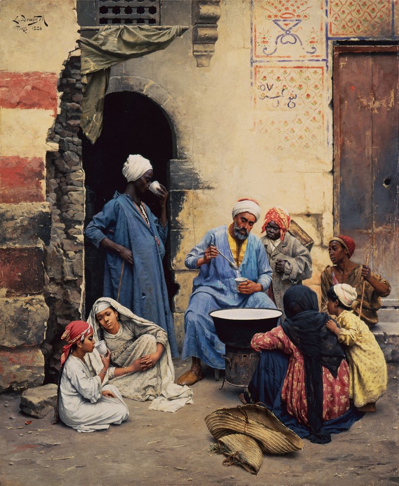 La Vendedora de Leche, El Cairo de Ludwig Deutsch