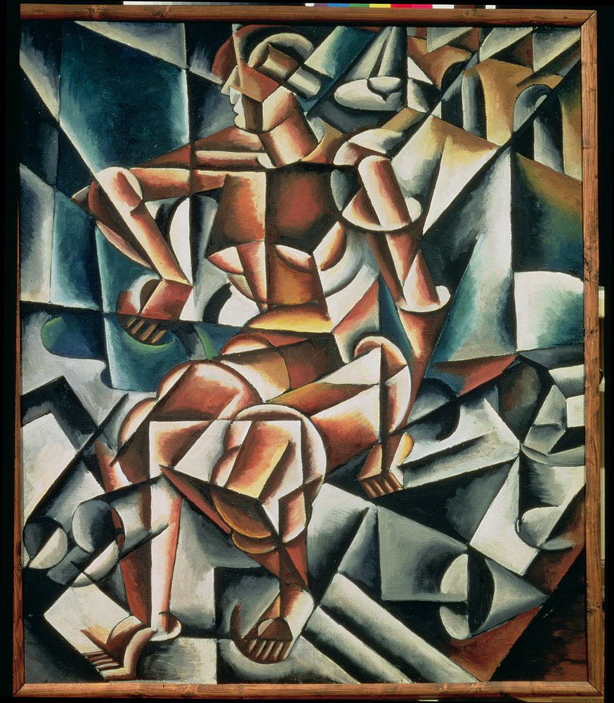 Hombre + Aire + Espacio, 1915 de Lyubov Sergeevna Popova