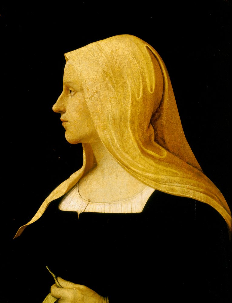Retrato de Caterina Sforza de Marco Palmezzano