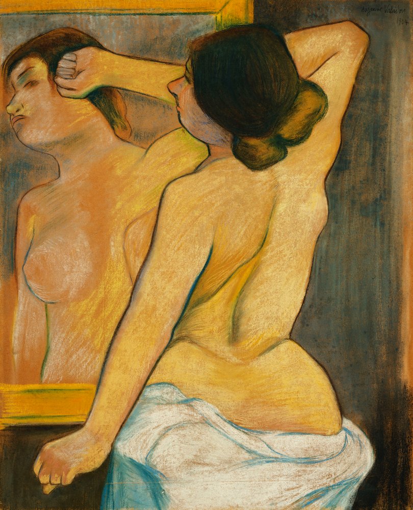 Mujer Desnuda Frente a un Espejo, 1904 de Marie Clementine Valadon