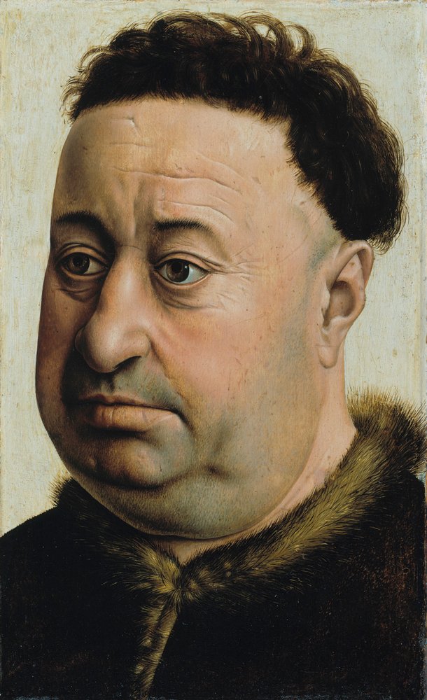 Retrato de un hombre gordo de Master of Flémalle