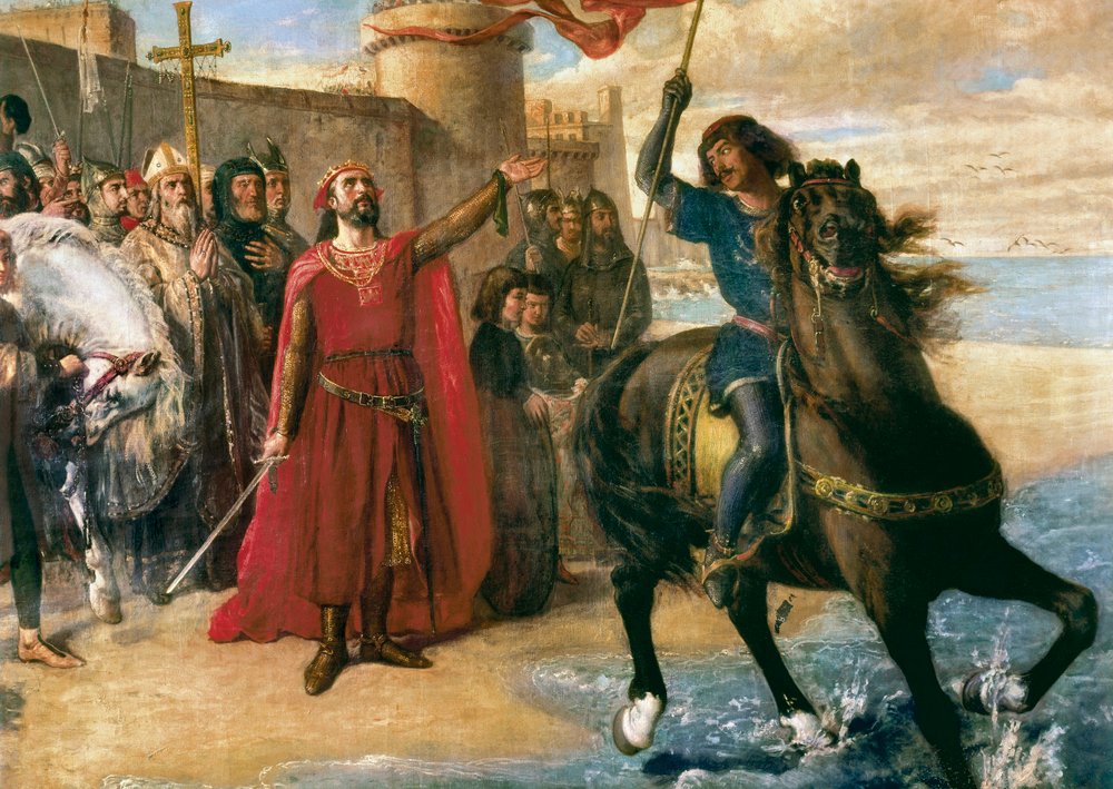 La Reconquista, España, siglo XIII - Alfonso X el Sabio de Matias Moreno Gonzalez