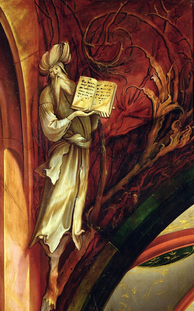 El profeta Isaías, del retablo de Isenheim, c.1512-16 de Matthias Grünewald