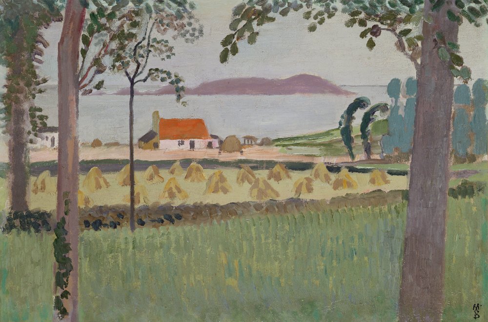 La pequeña granja en Louannec, 1911 de Maurice Denis