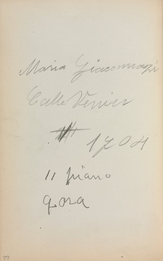 Cuaderno de bocetos italiano: Notas página 62, 1898-1899 de Maurice Brazil Prendergast